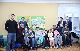 "Химик" встретил воспитанников социально-педагогического центра Новополоцка